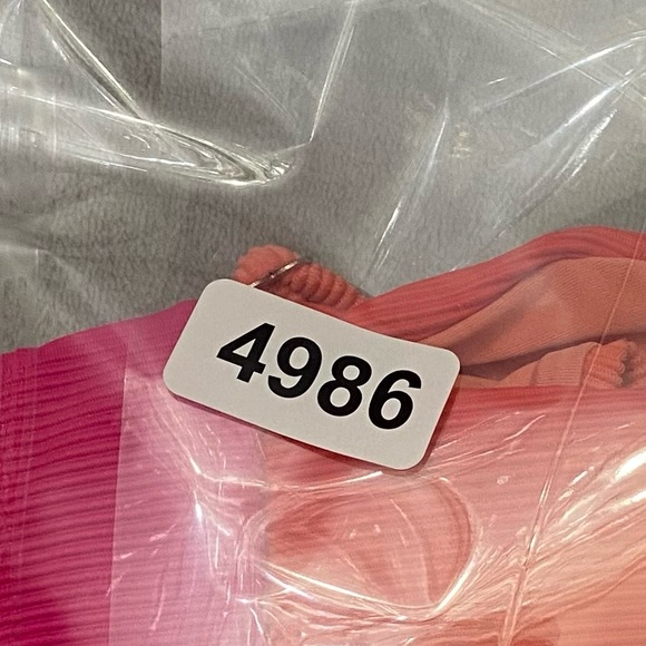 New! Beach Riot riza magenta colorblock top 24986 - Picture 9 of 9